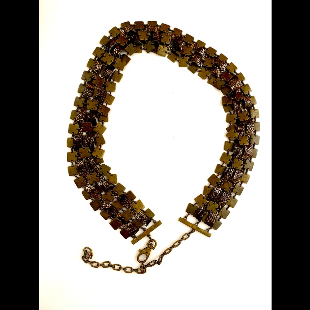 Metal Chain Statement Belt - Picture 2 of 4